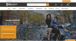 Desktop Screenshot of centralscooters.nl